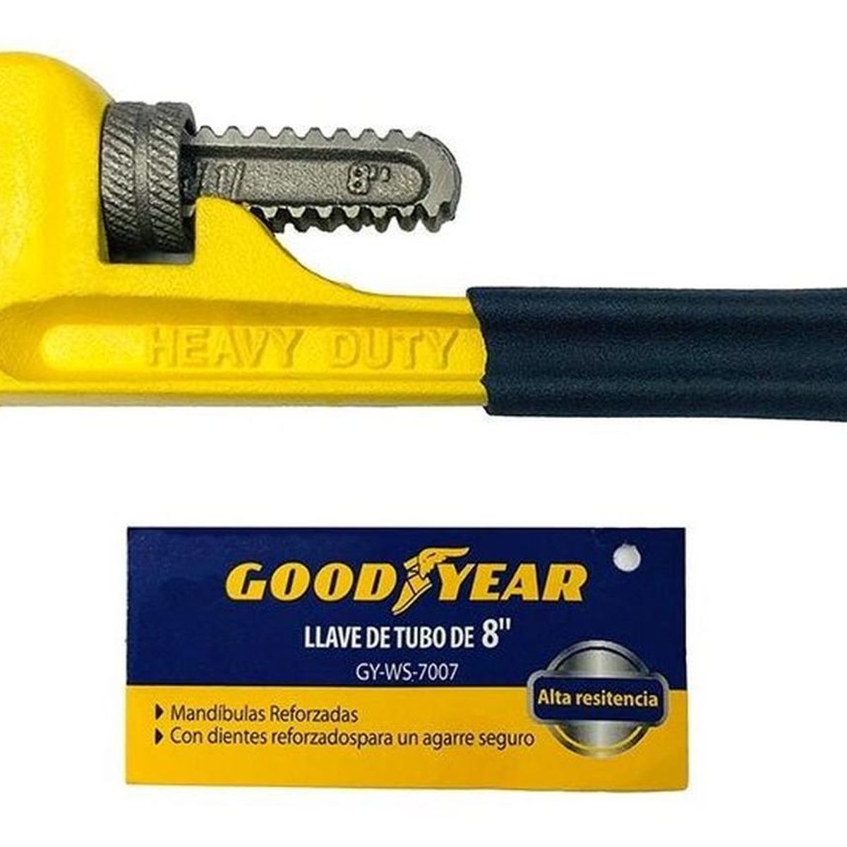 GOODYEAR - Llave de tubo stilson 8 gy-ws-7007 goodyear