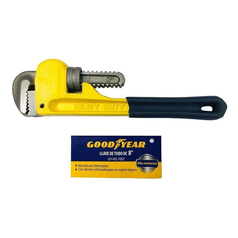 GOODYEAR - Llave de tubo stilson 8 gy-ws-7007 goodyear