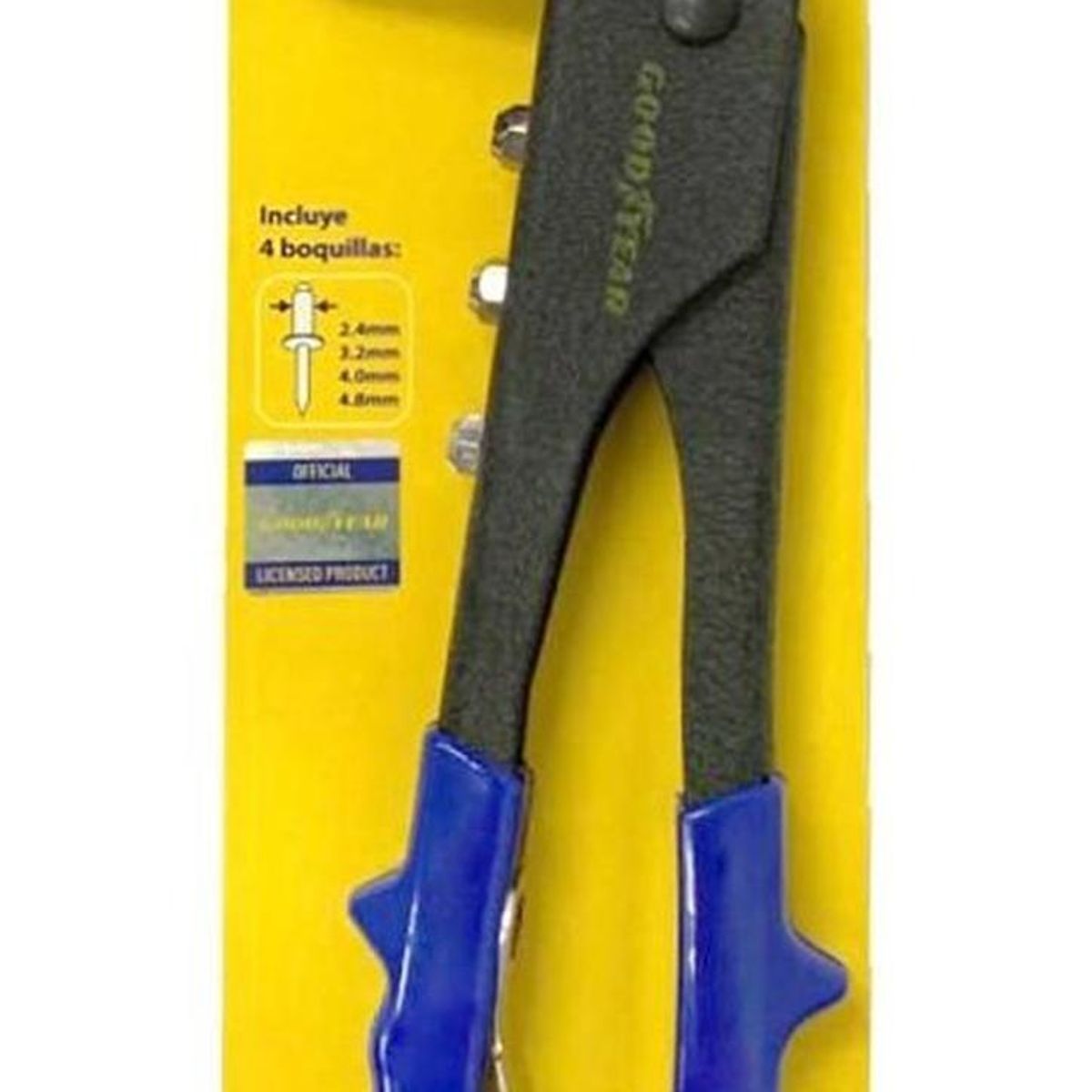 GOODYEAR - Remachadora manual aluminio 10pulg 4boq gy-hr-5001 goodyear