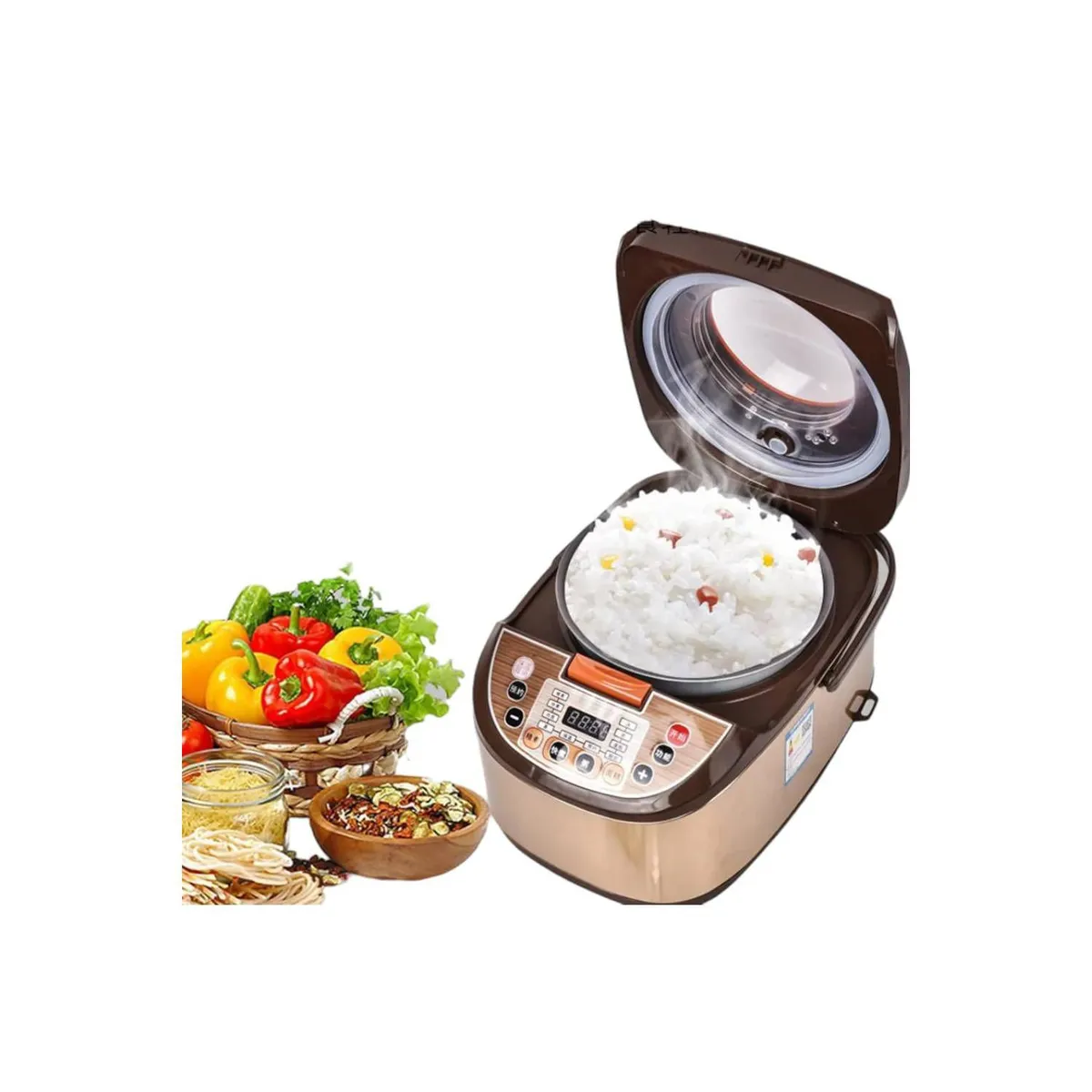GENERICO - Arrocera Electrica 1.8Litros Multifuncional 5 en 1