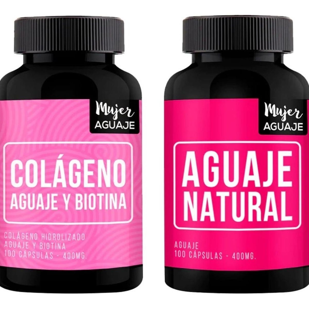 LIMA NATURALS - Colágeno, Aguaje & Biotina 100 Cápsulas + Aguaje Natural 100 Cápsulas Mujer Aguaje