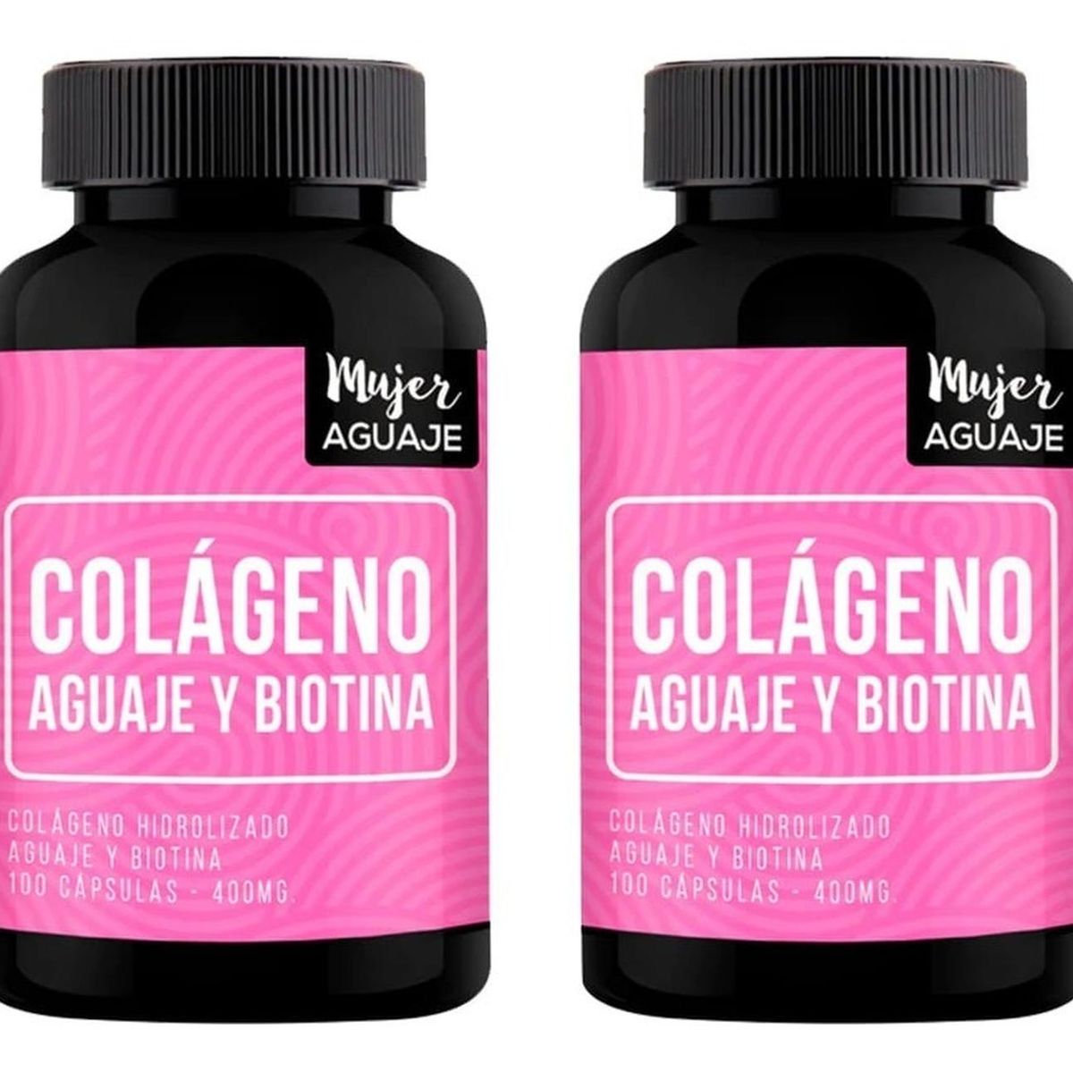 LIMA NATURALS - 02 Frascos Colágeno, Aguaje & Biotina 100 Cápsulas