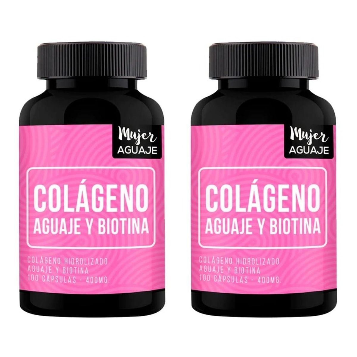 LIMA NATURALS - 02 Frascos Colágeno, Aguaje & Biotina 100 Cápsulas
