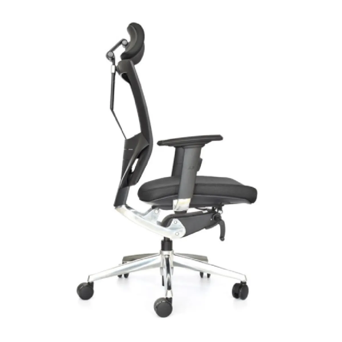 MOBELART - Silla de Oficina Presidente Vegas Negro Ergonómica möbelArt