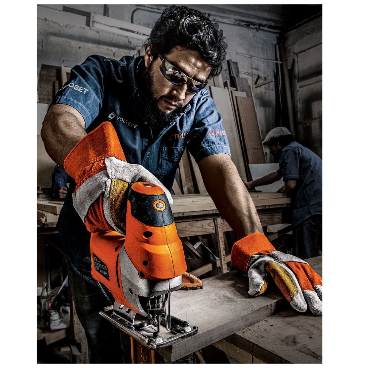 TRUPER - MEGACOMBO Sierra circular caladora lijadora cepillo carpintero N4