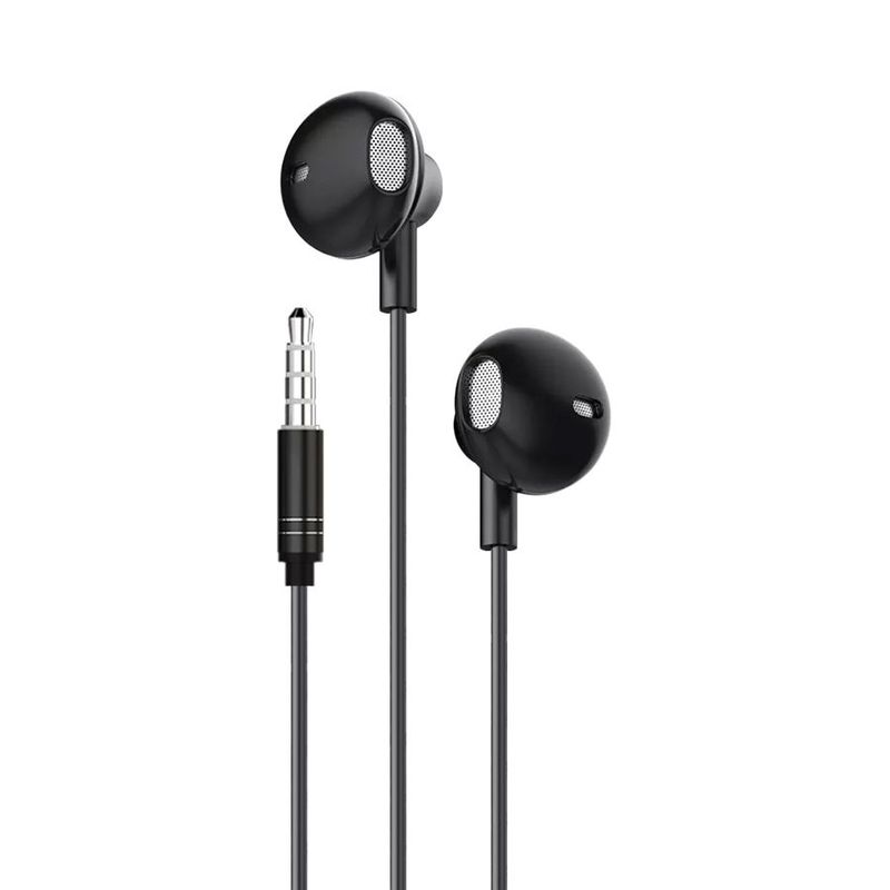 GENERICO - Auriculares Estéreo Metal 35MM Negro - Ikafree