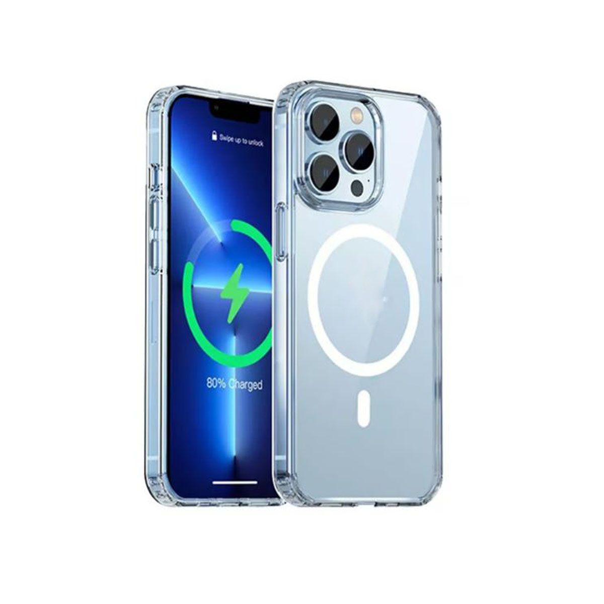 GENERICO - Case Magsafe Clear para iPhone 13 Pro Max