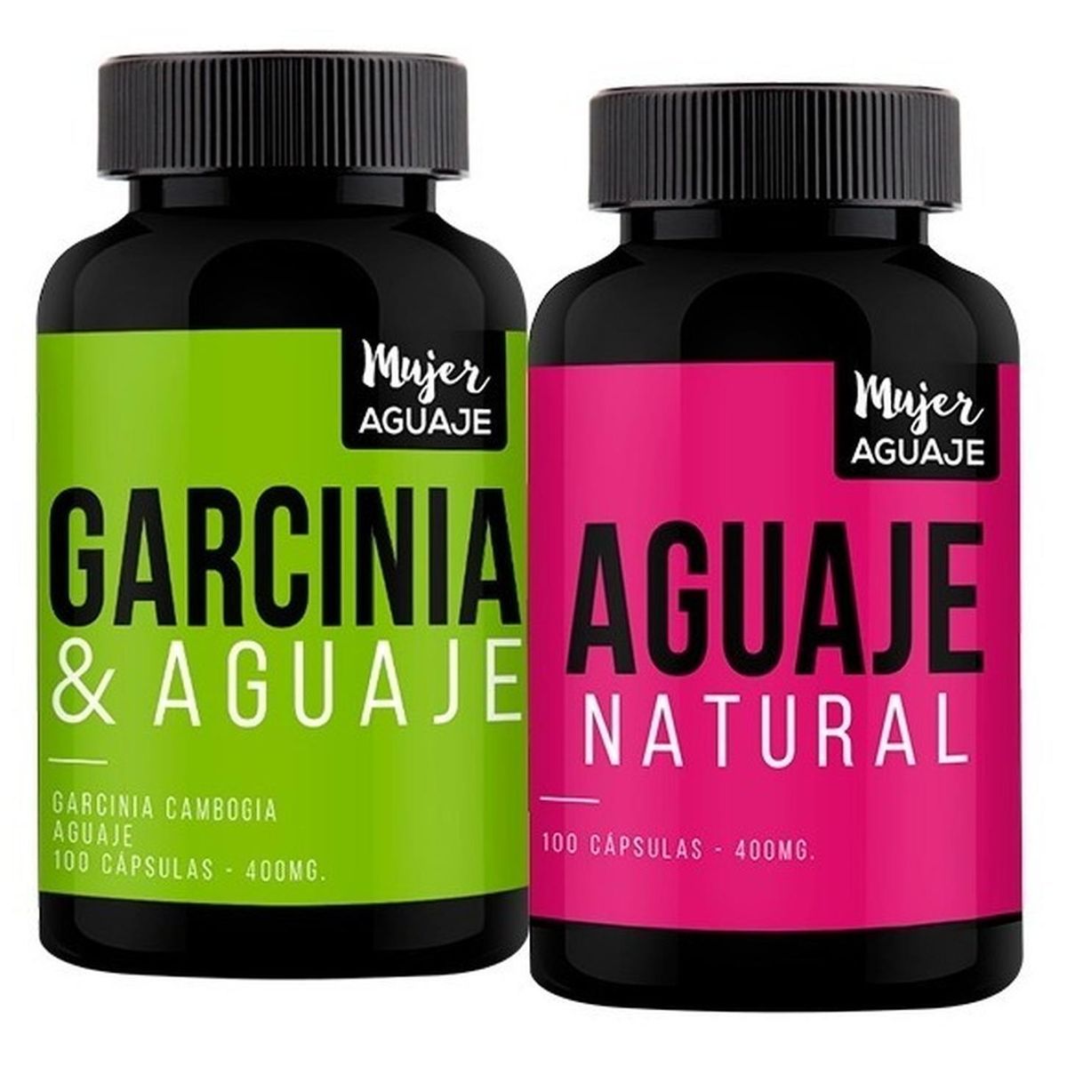 MUJER AGUAJE - Garcinia&Aguaje 100 Capsulas + Aguaje Natural Capsulas Mujer Aguaje