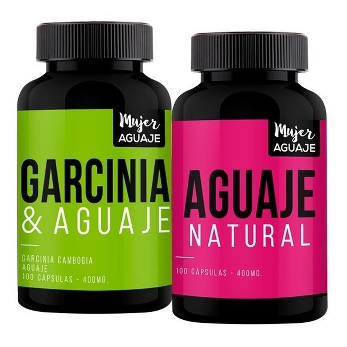 MUJER AGUAJE - Garcinia&Aguaje 100 Capsulas + Aguaje Natural Capsulas Mujer Aguaje
