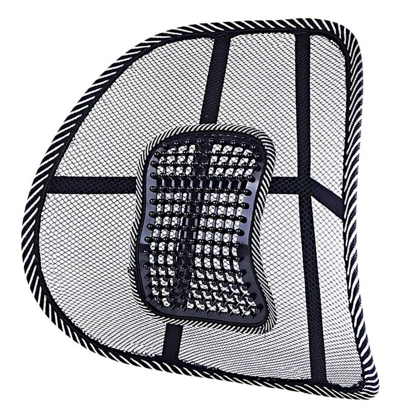 GENERICO - Respaldar para Silla con Soporte Lumbar Ergonómico