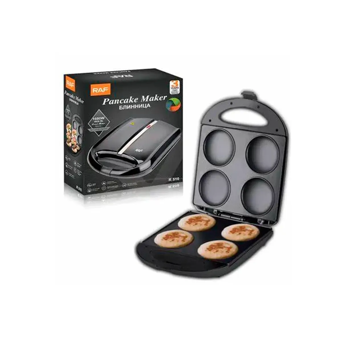 GENERICO - Tostiarepa Máquina para Hacer Arepas Muffin