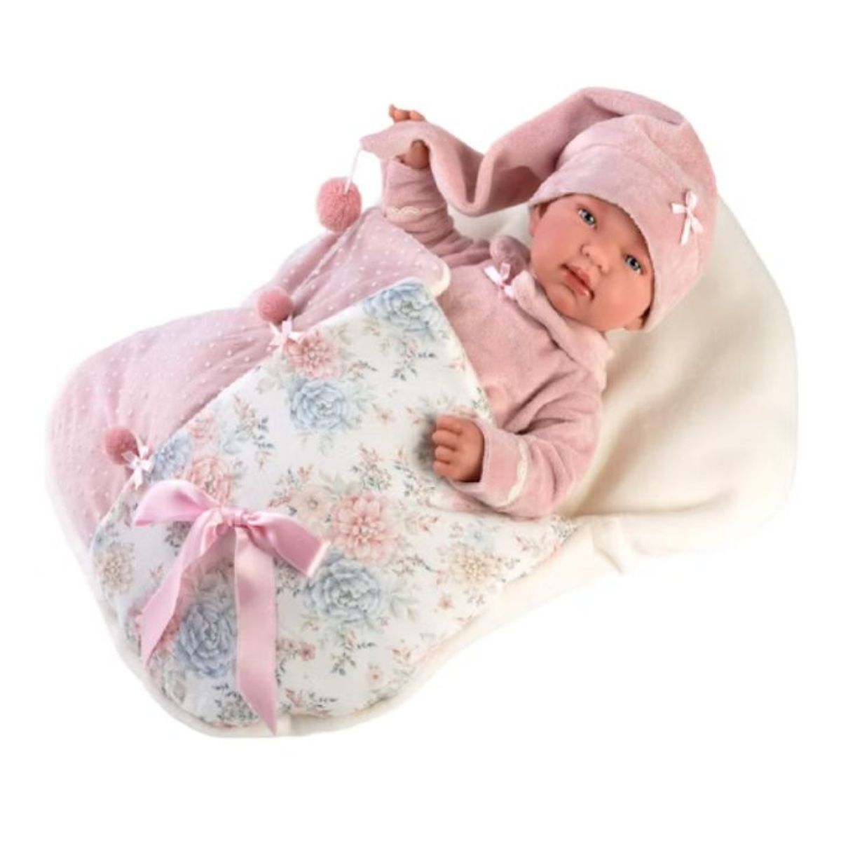 LLORENS - Muñeca Llorens Lolita RECIÉN NACIDA CON SAQUITO