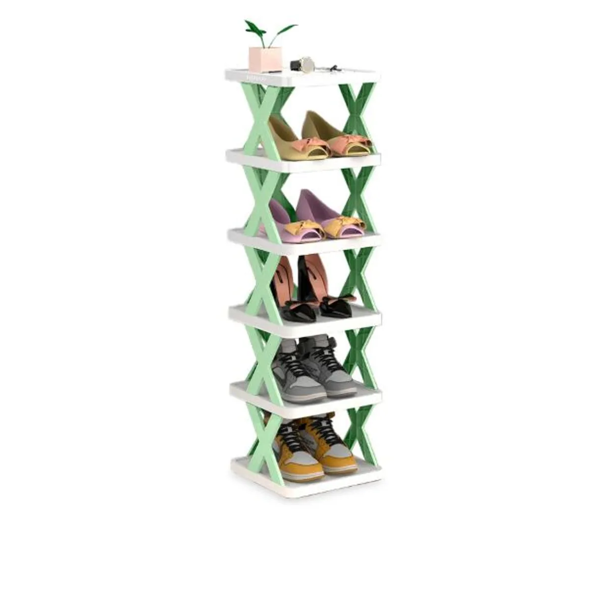 GENERICO - Zapatera Organizador Recibidor Porta Zapatos Adornos Macetas