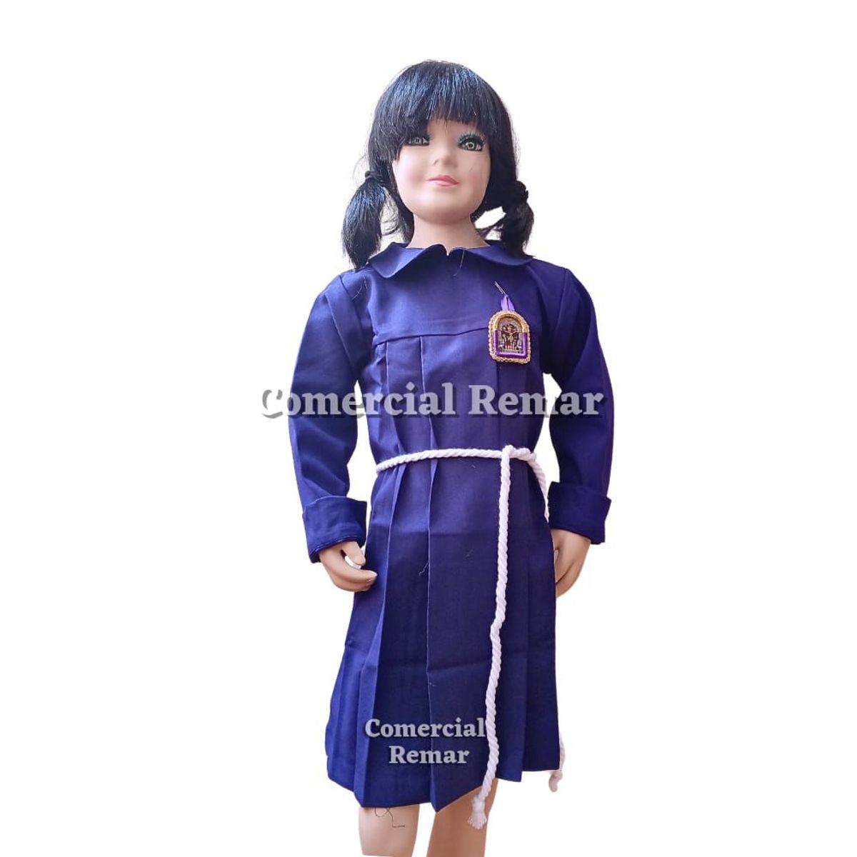 GENERICO - Hábito Morado del Señor de los Milagros para Niña