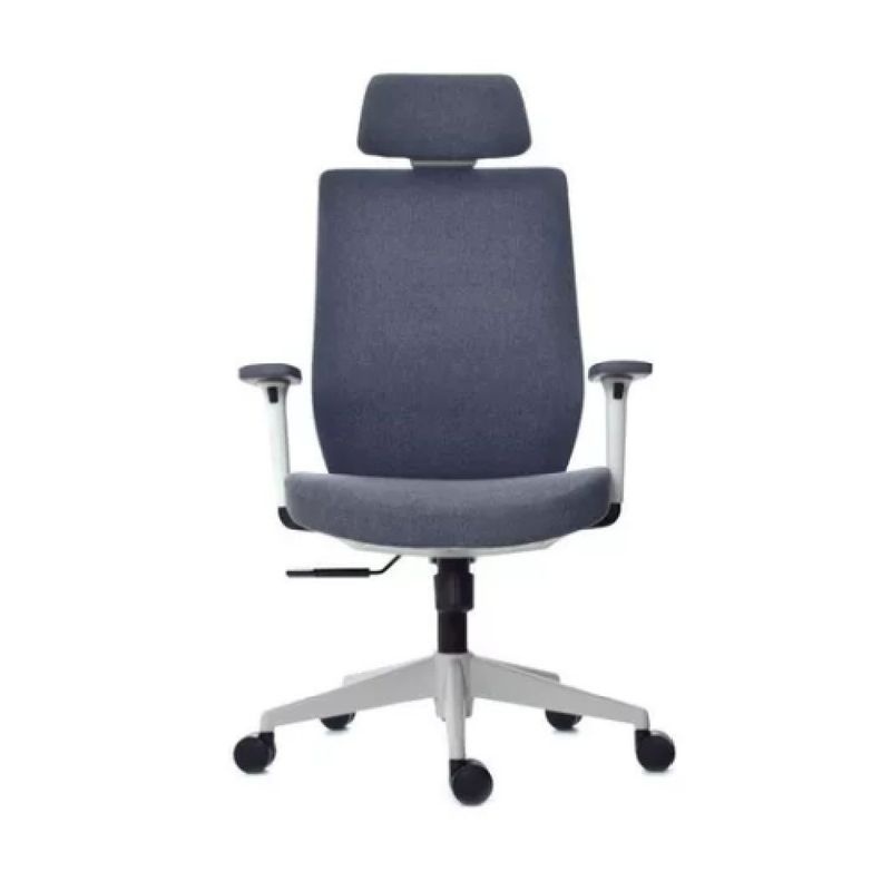 MOBELART - Silla de Oficina Presidente Vick Gris Ergonómica möbelArt
