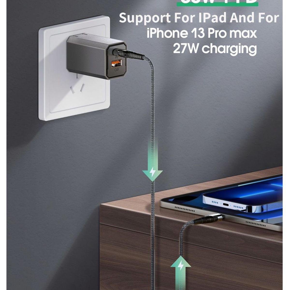 LDNIO - Cargador Tipo C Carga Rapida 30W Ldnio A2527C