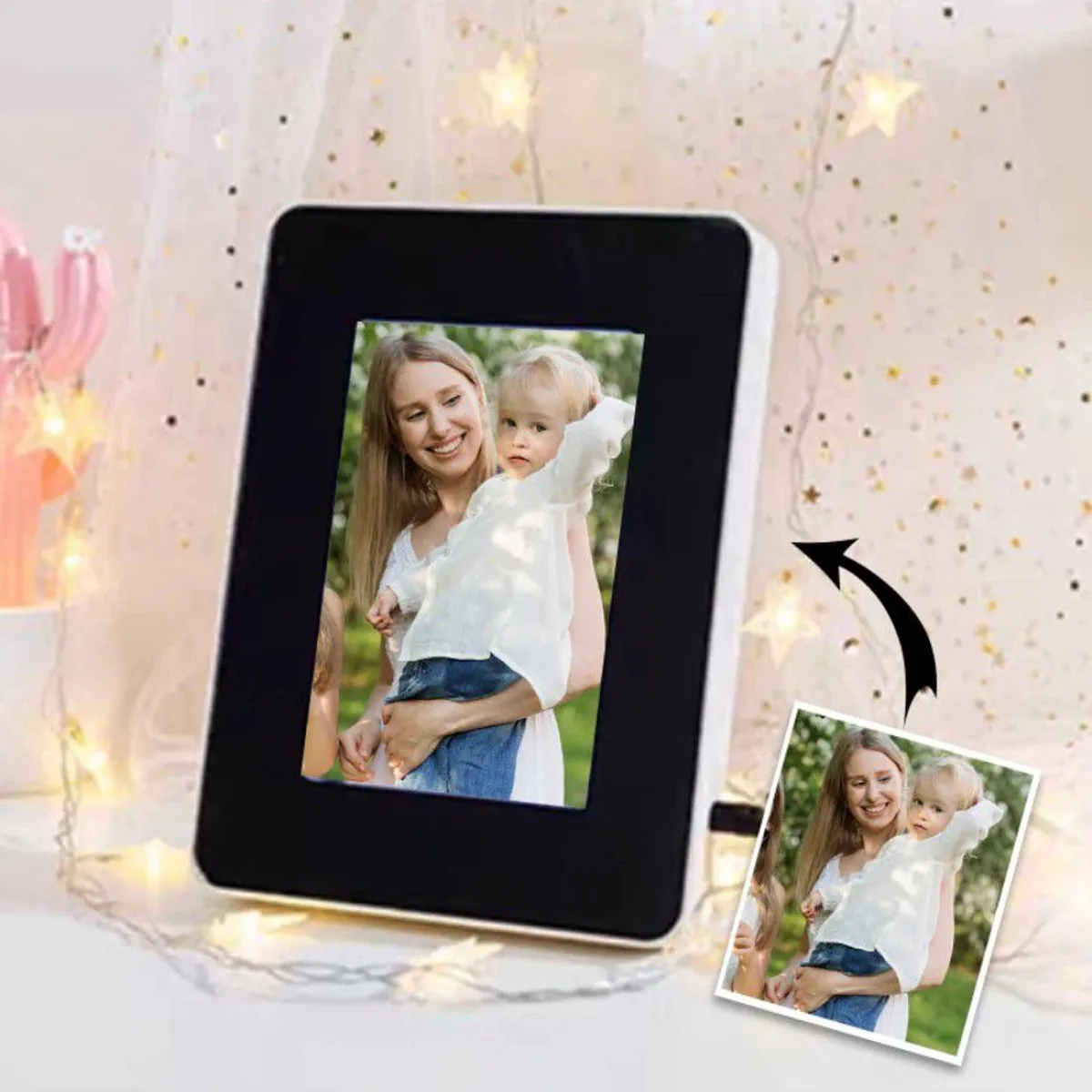 GENERICO - Espejo Magico Magic Mirror Porta Foto