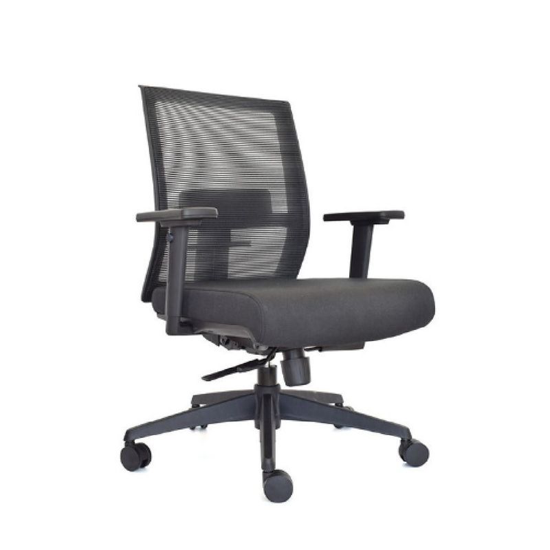 GENERICO - Silla de Oficina Gerente Noha BN Ergonómica MobelArt