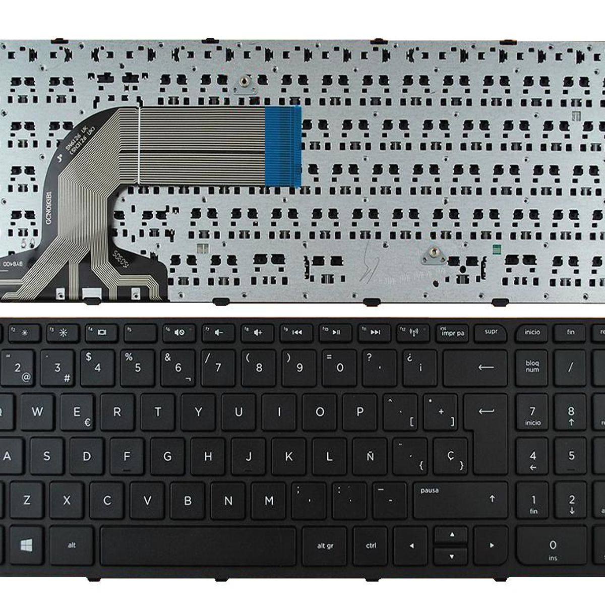 HP - TECLADO PARA HP NSK-CN6SC 15-N 15-E 250 G3 255 G3 256 G3 C/N EXT