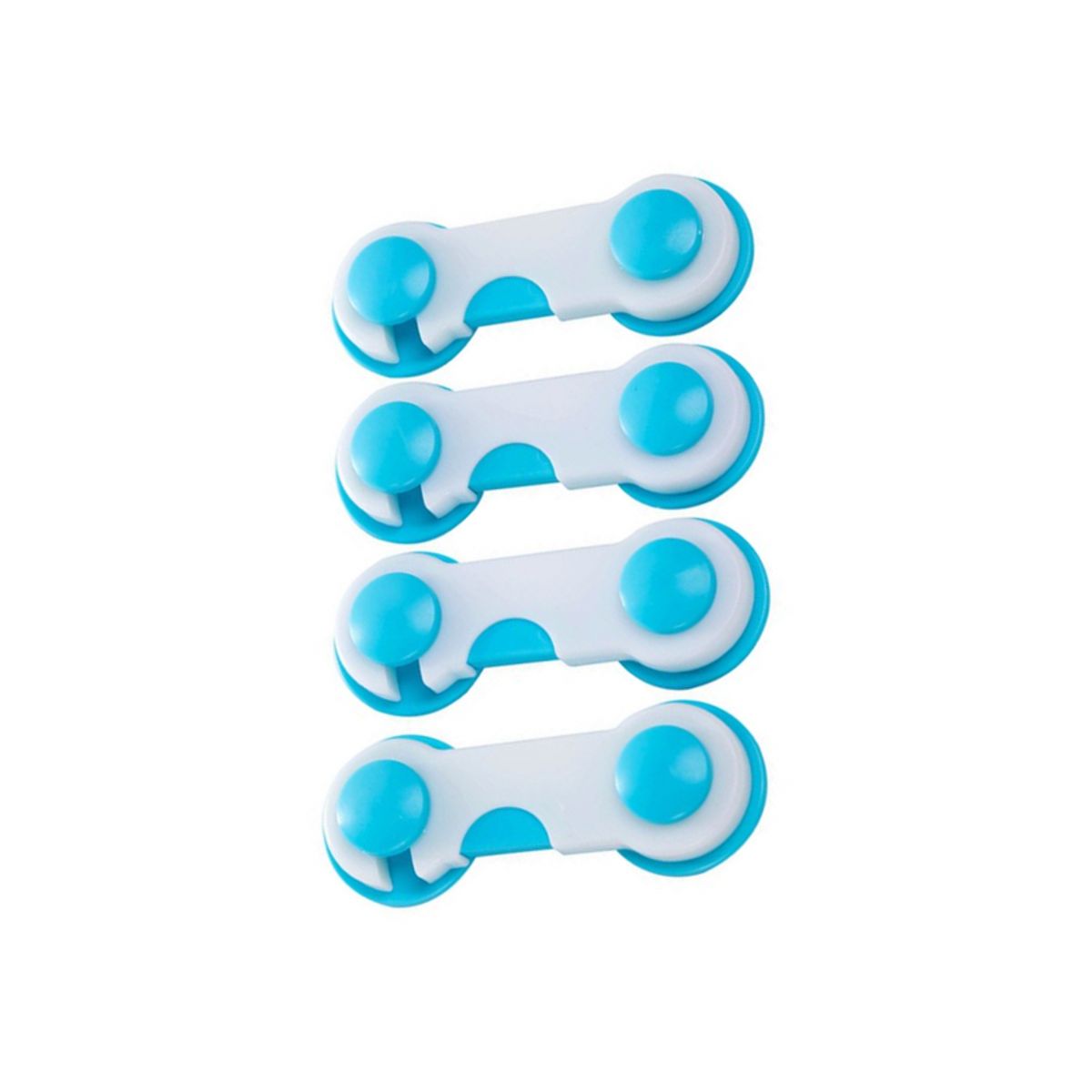 PENTHA - Cerradura Bloqueo Seguridad para Bebé x6 pzas Color Celeste