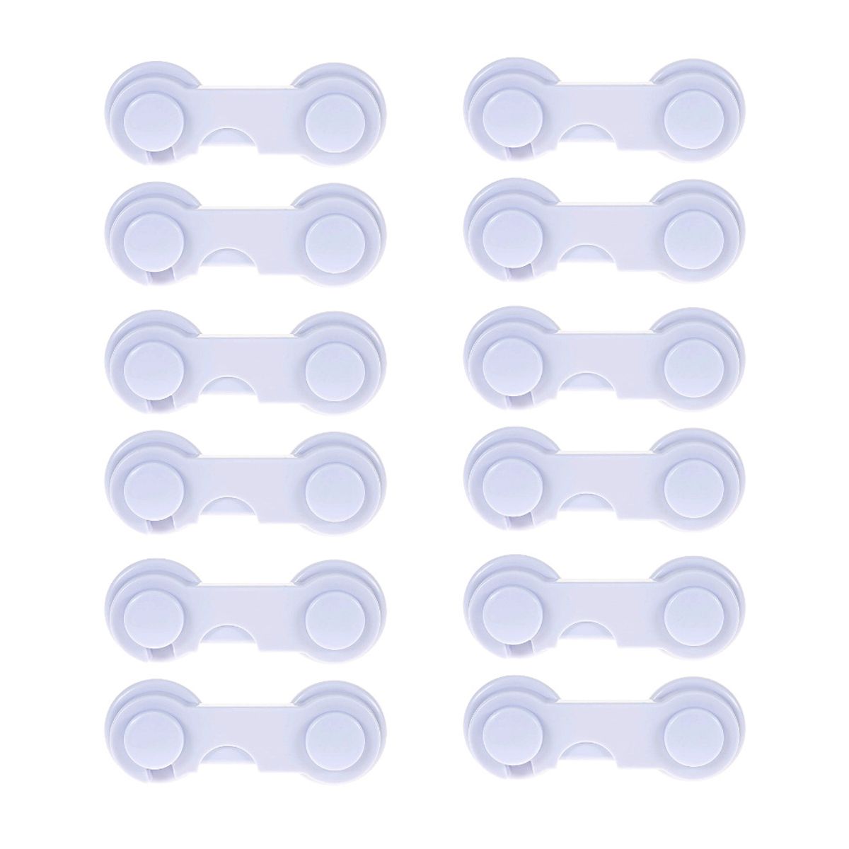 PENTHA - Cerradura Bloqueo de Seguridad para Bebé x6pzas Color Blanco
