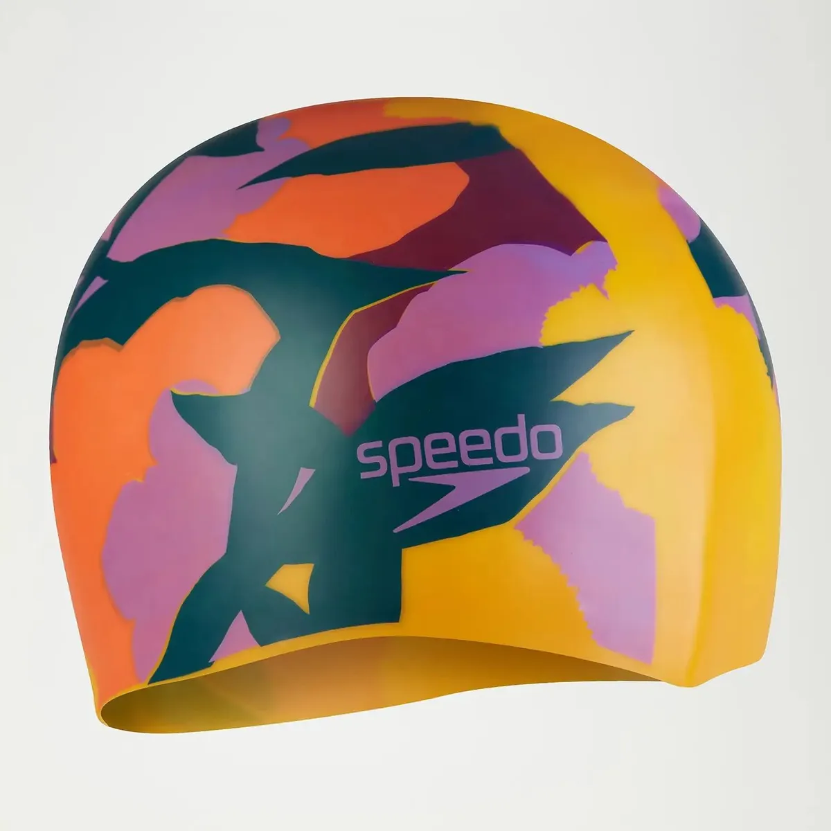 SPEEDO - Gorro para Natacion Speedo Long Hair Printed Mango
