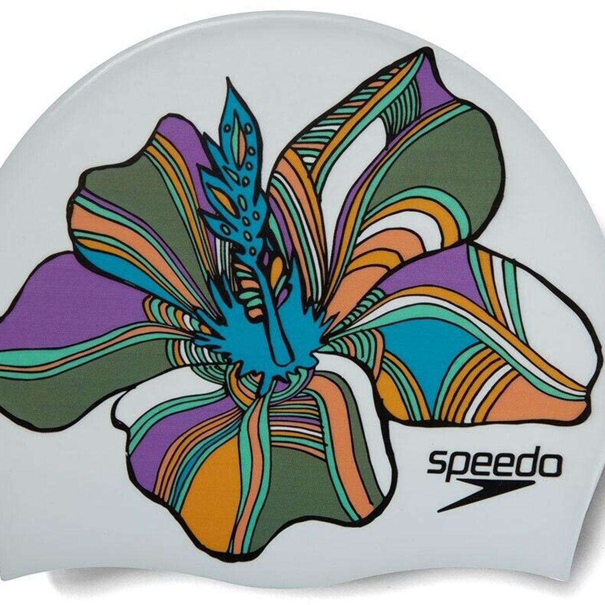 SPEEDO - Gorro para Natacion Speedo Digital Printed White
