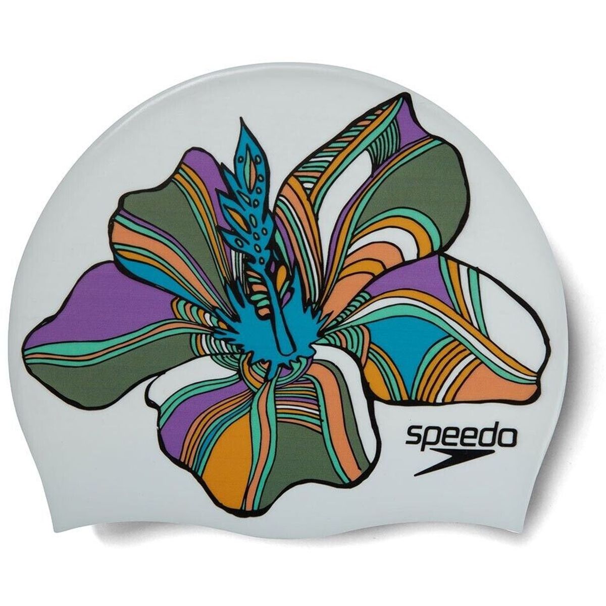 SPEEDO - Gorro para Natacion Speedo Digital Printed White