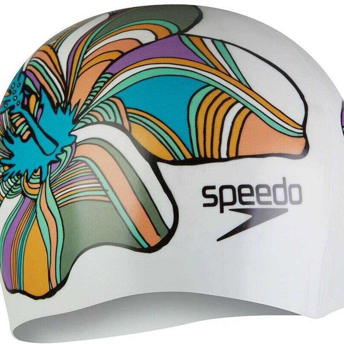 SPEEDO - Gorro para Natacion Speedo Digital Printed White