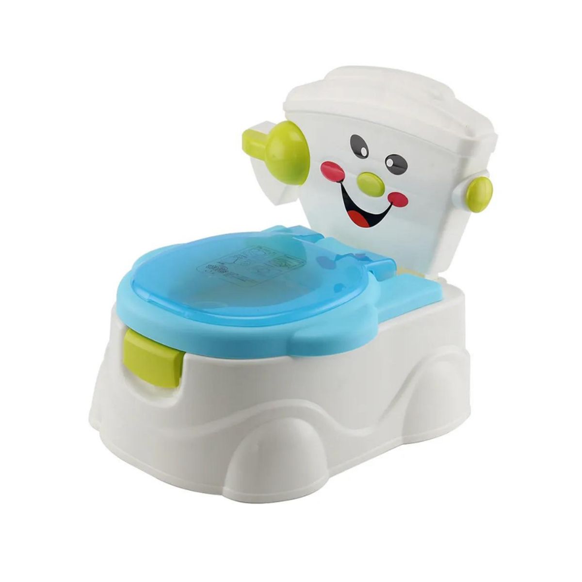 PENTHA - Bacín para Niños Inodoro Entrenador Modelo Carita Celeste