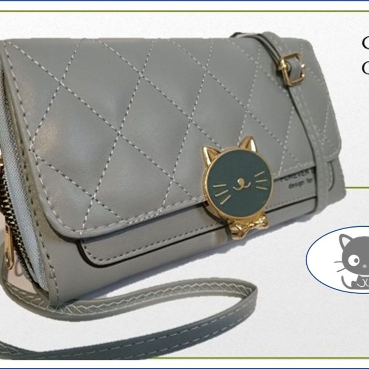 GENERICO - Bolso de mano modelo gatito varios colores