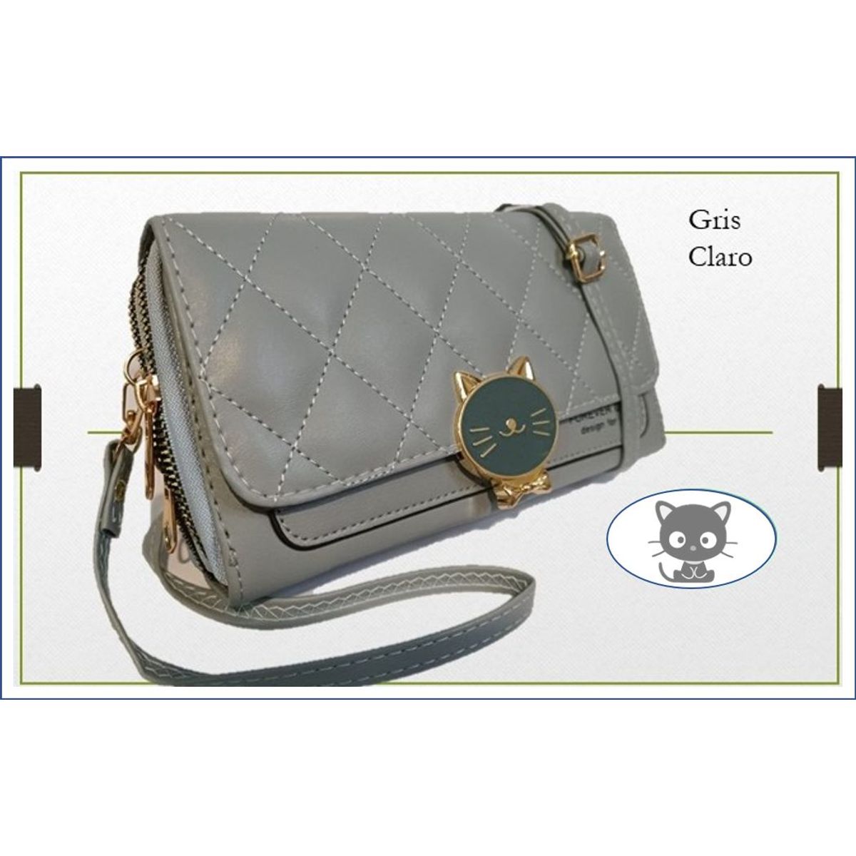 GENERICO - Bolso de mano modelo gatito varios colores