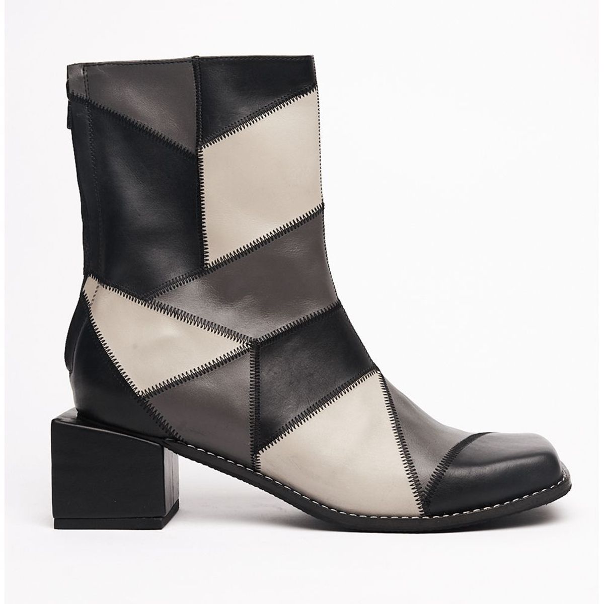 CANELLA BRAND SHOES - patch negro