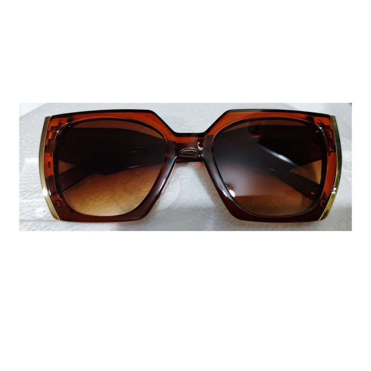 GENERICO - Lentes de Sol Unisex Vintage Marron PL997