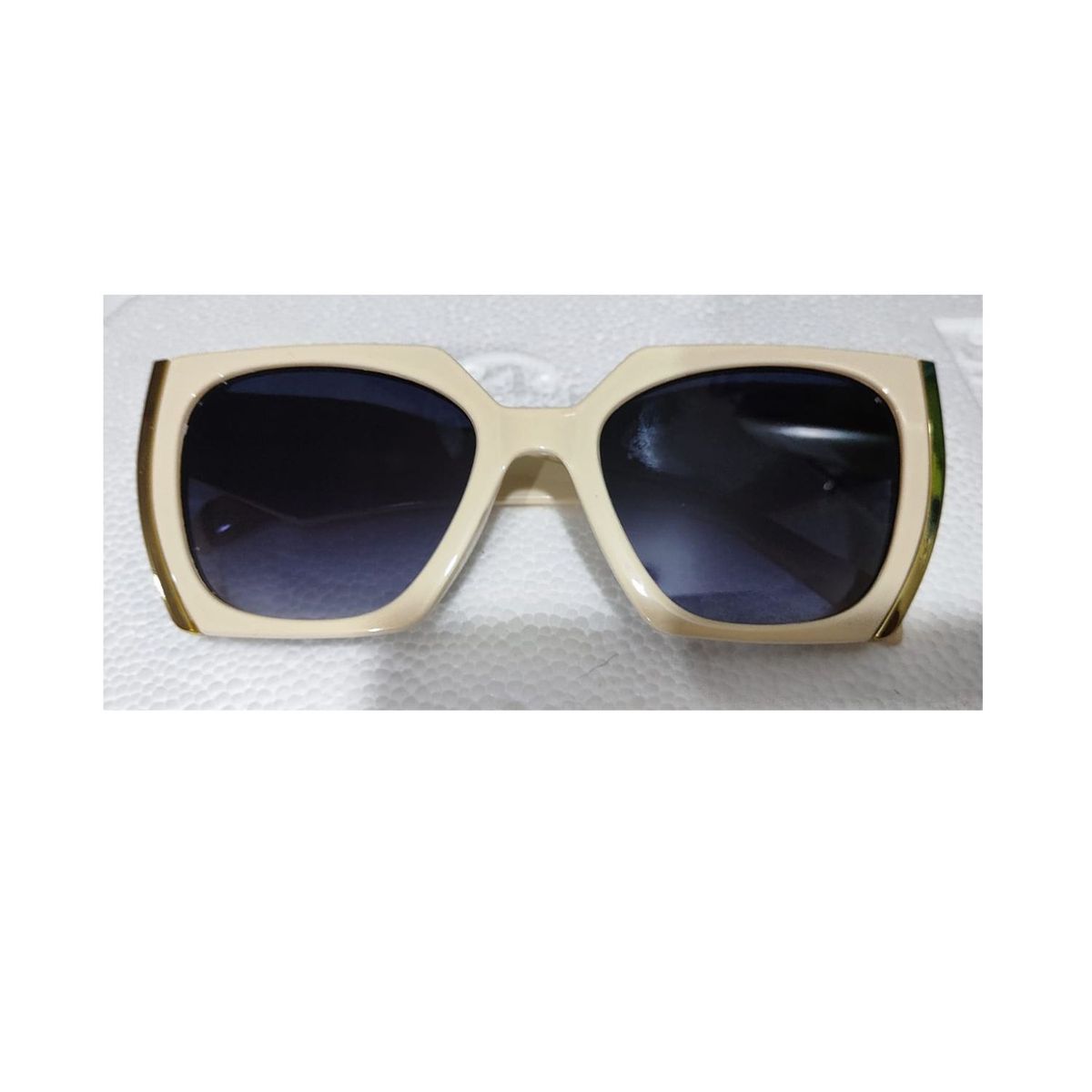 GENERICO - Lentes de Sol Unisex Vintage Crema PL997