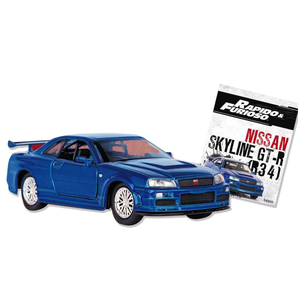 JADA TOYS - Autos Rápidos y Furiosos - Brians Nissan Skyline GTR R34