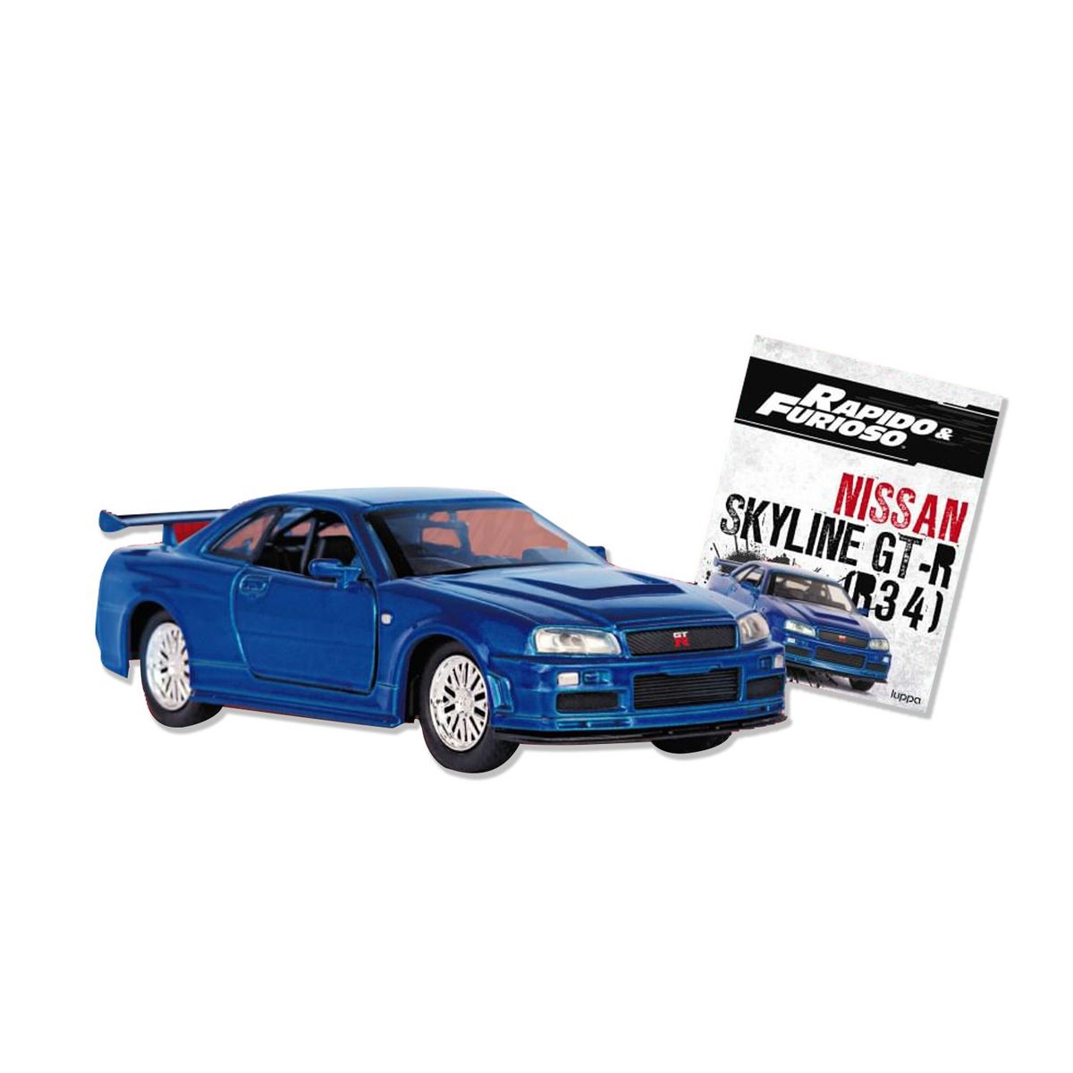 JADA TOYS - Autos Rápidos y Furiosos - Brians Nissan Skyline GTR R34
