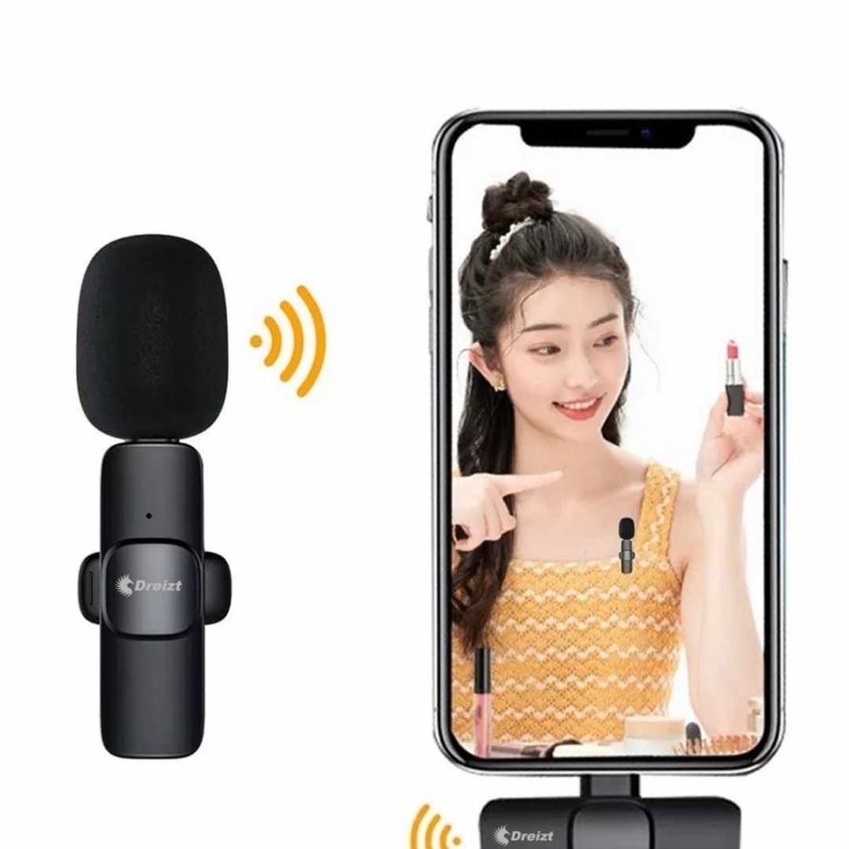 GENERICO - Microfono para Celular Smartphone Android Tipo C con Reducción Ruido
