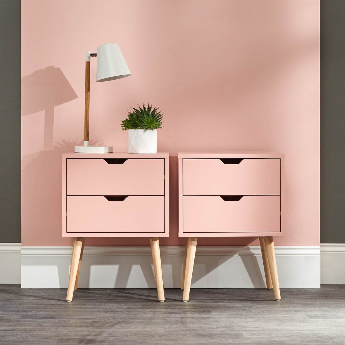 VENTITAS HOME - Velador Vintage Luna Ventitas Home Rosado