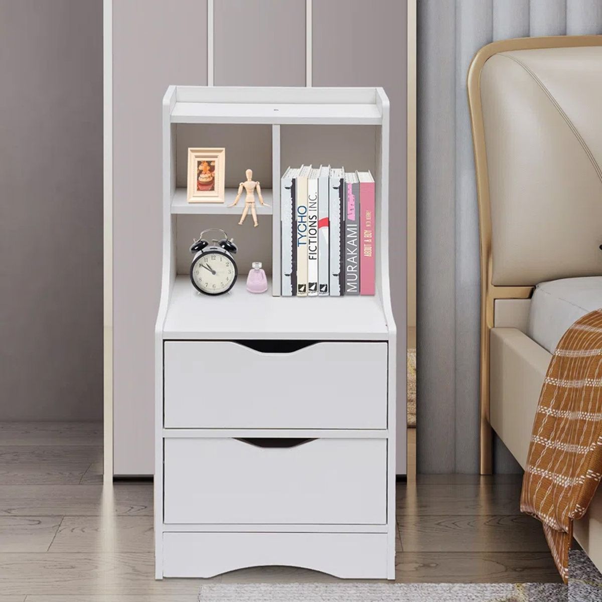 VENTITAS HOME - Velador Vintage Eva Ventitas Home Blanco