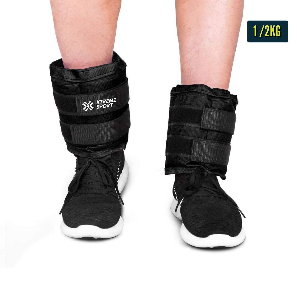 XTREME SPORT - Tobilleras Pesas de Arena de 1/ 2 Kilo