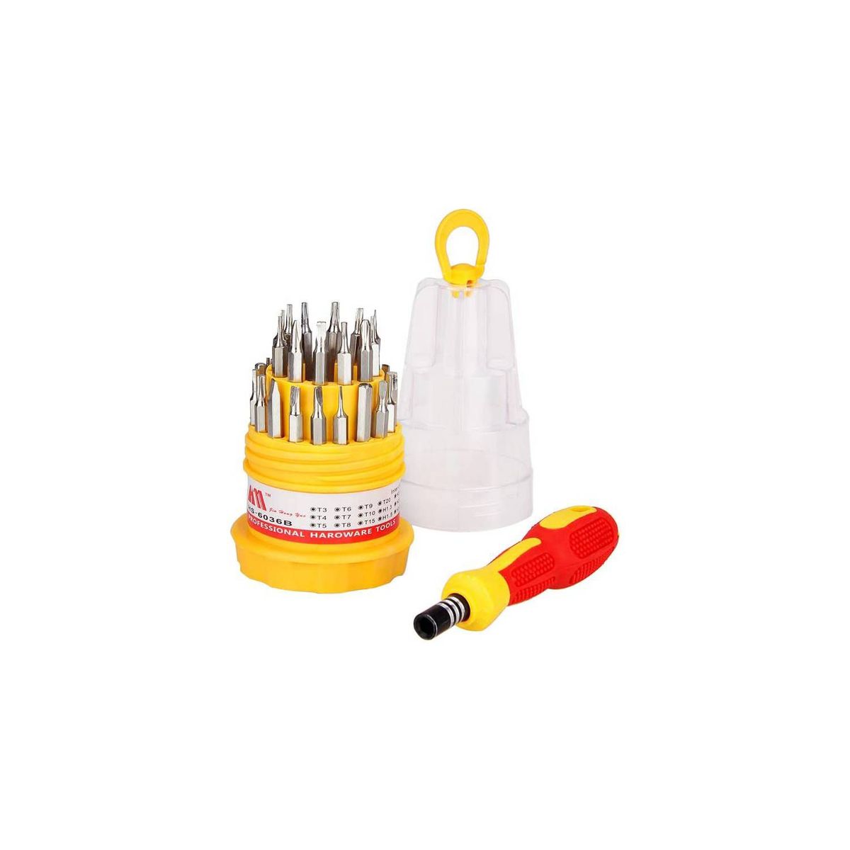 GENERICO - Kit De 30 Desarmadores Destornilladores Para Celular Relojes Portatil