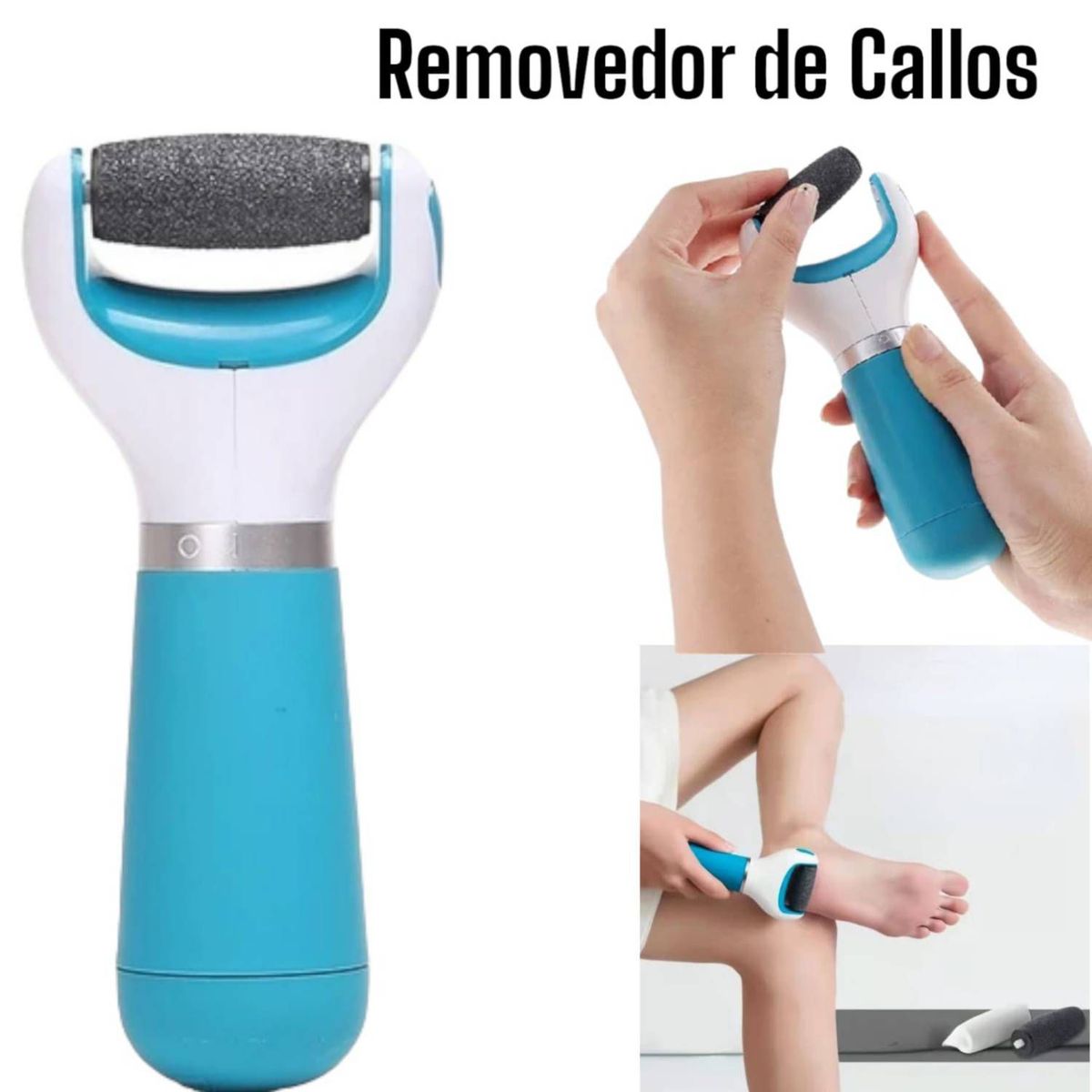 GENERICO - Removedor de Callos Pedi Spin Elimina Callos al Instante Callosidades