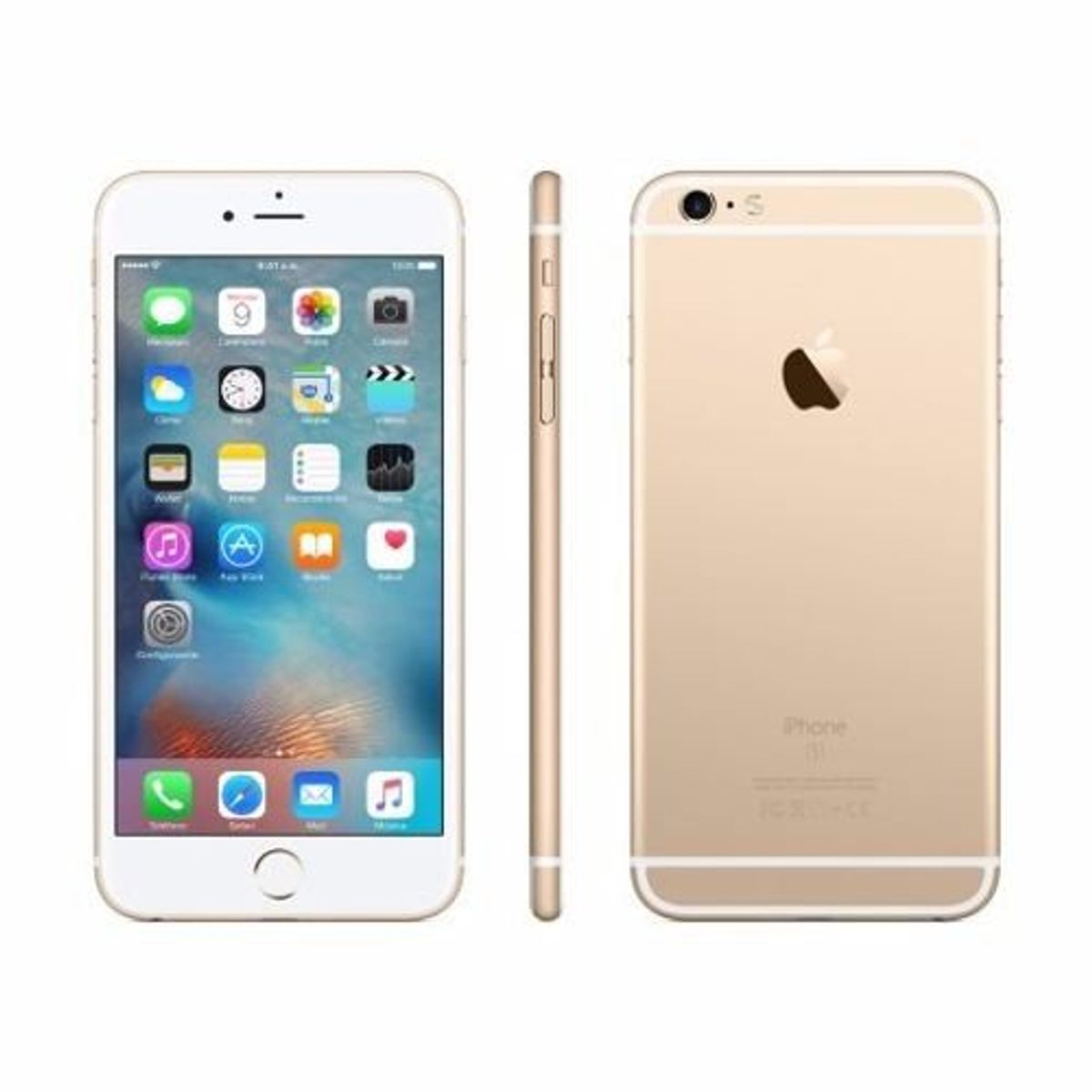 APPLE - IPhone 6s Plus Entrega Inmediata 128GB Dorado Reacondicionado