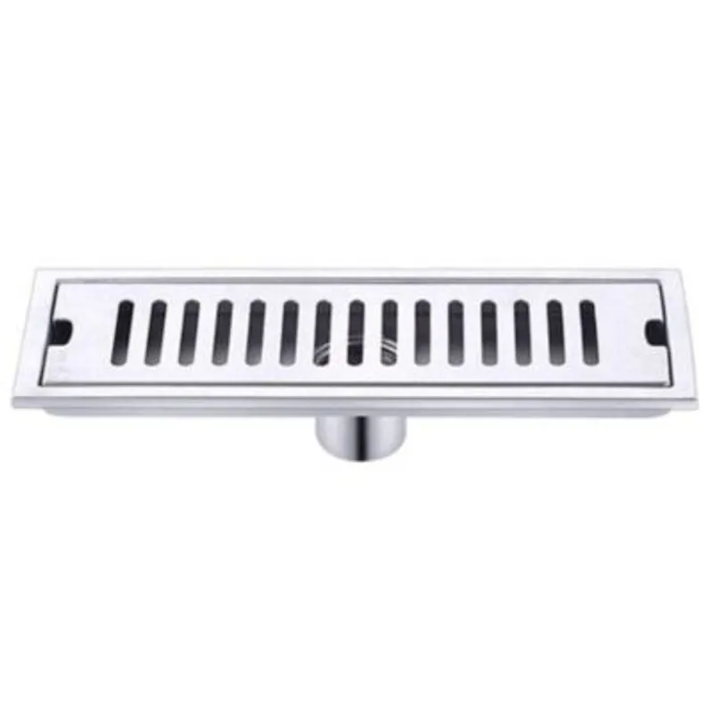 PUREPOWER - Rejilla De Cubierta Drenaje Piso Ducha Acero Inoxid 10×50cm