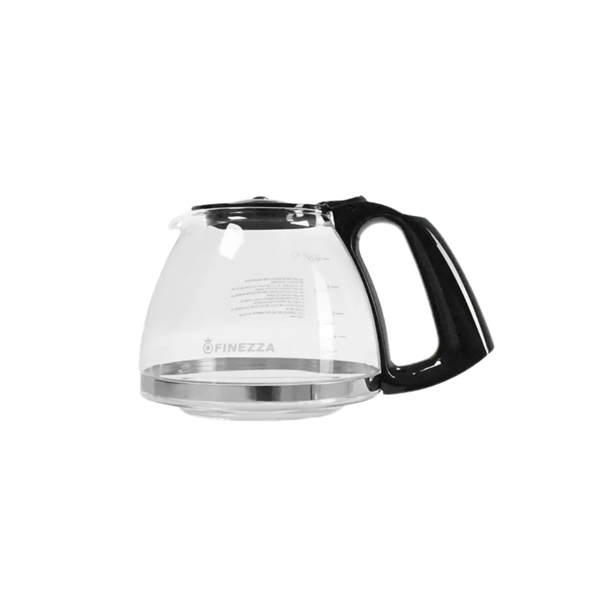 FINEZZA - Cafetera Eléctrica de 1.25 Litros FINEZZA Negro CK-670F
