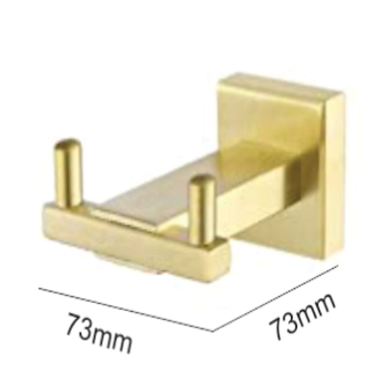 GENERICO - Perchero colgador Delux de acero inoxidable 304