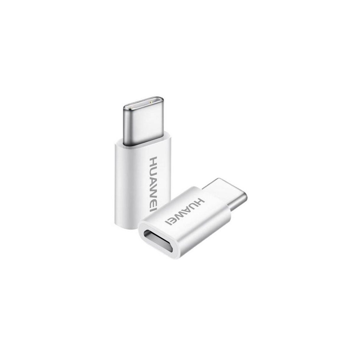 GENERICO - Adaptador Micro USB a Tipo C Blanco