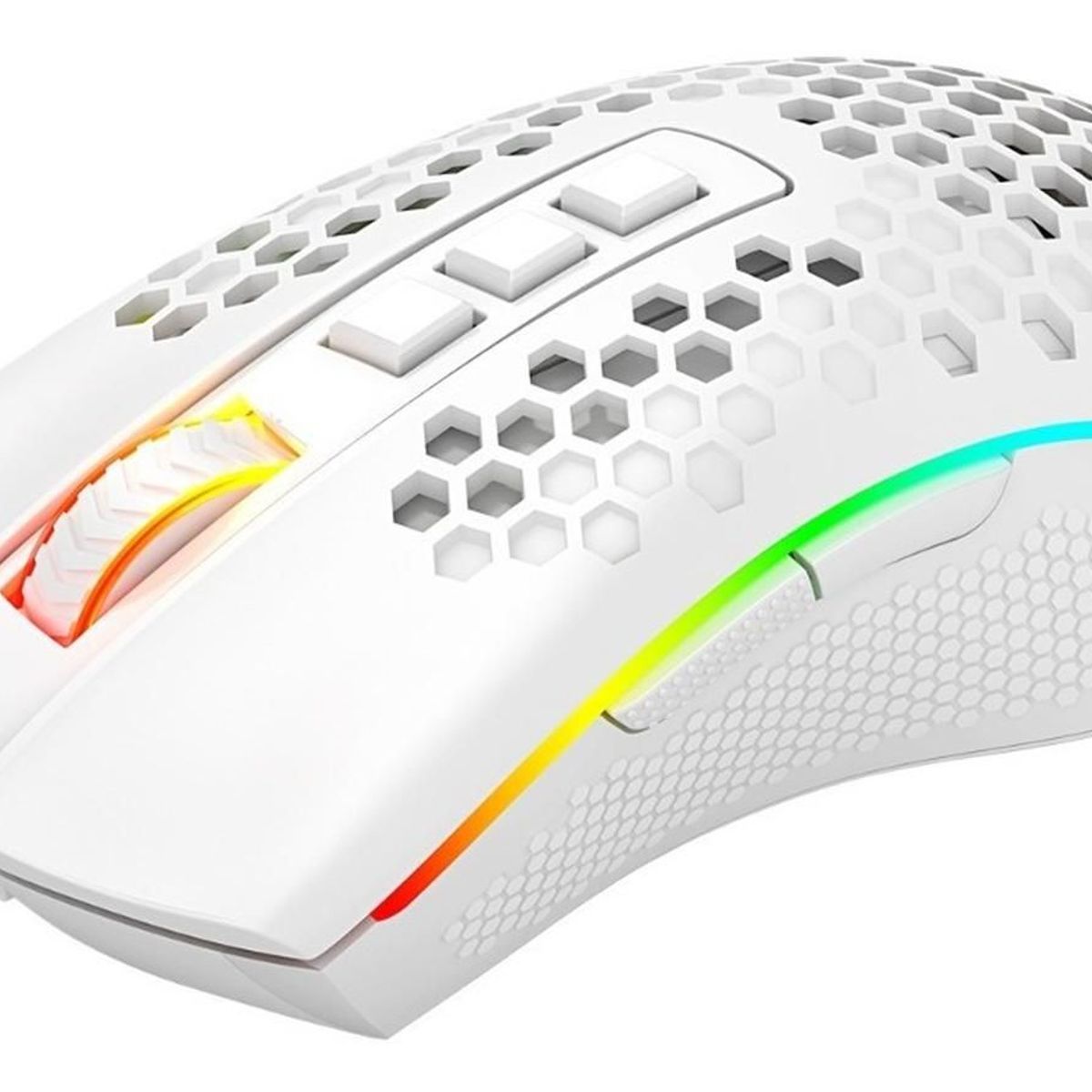 REDRAGON - Mouse Gamer Redragon Storm Elite M988 Rgb White