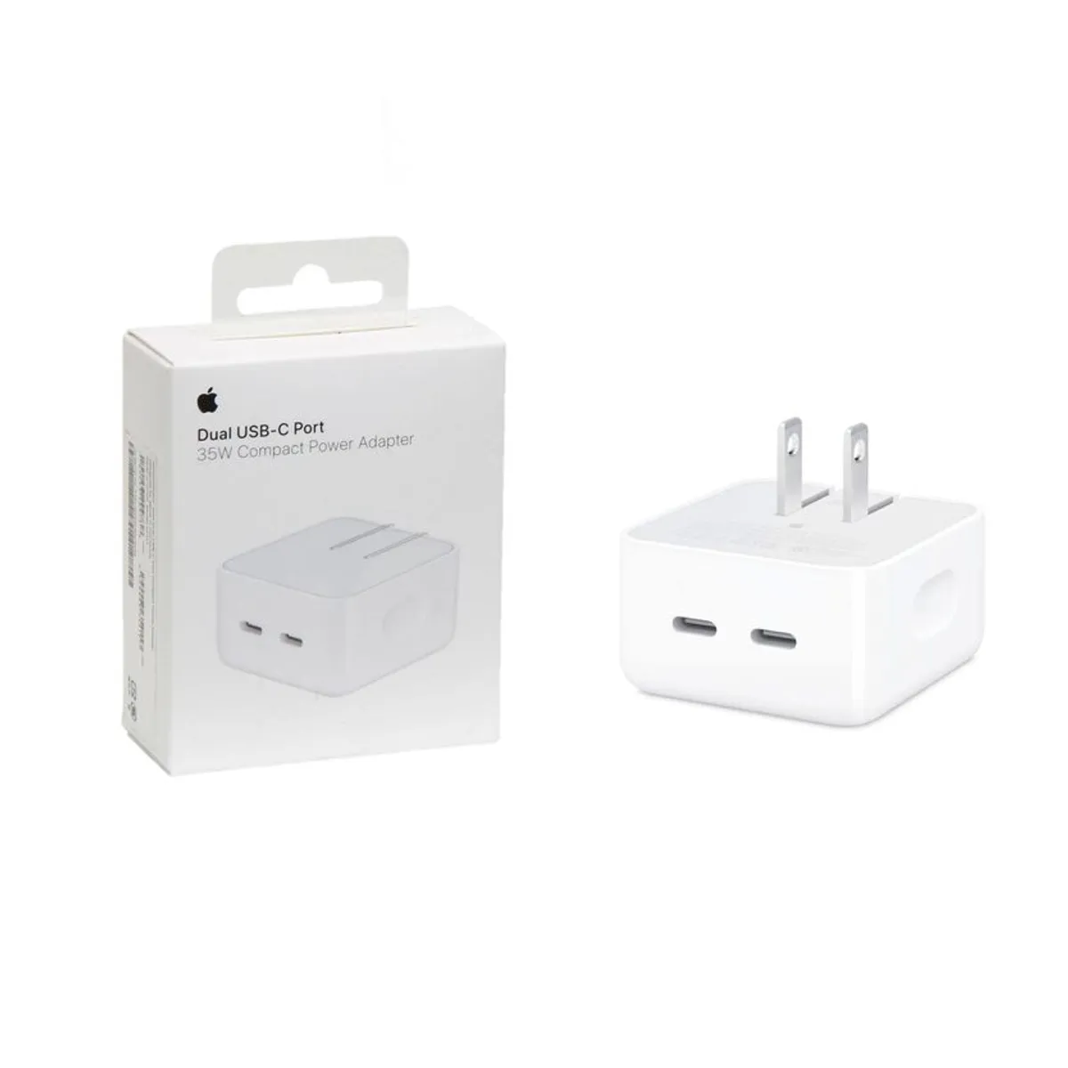 APPLE - Adaptador de Carga Rápida Apple con 2 Puertos (35W)